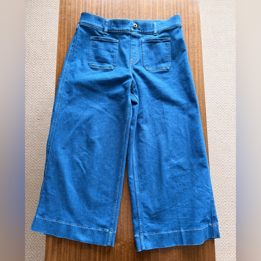 SPANX Blue Denim Pants